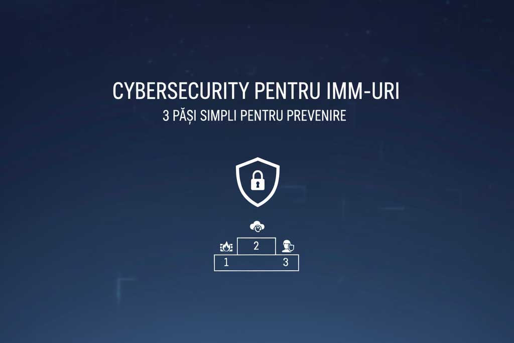 Cybersecurity pentru IMM-uri: 3 Pași Simpli ca să Previ Incidente Costisitoare